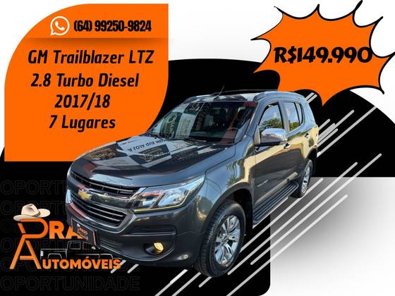CHEVROLET TRAILBLAZER 2.8 LTZ 4X4 16V TURBO DIESEL 4P AUTOMÁTICO CHEVROLET TRAILBLAZER 2.8 LTZ 4X4 16V TURBO DIESEL 4P AUTOMÁTICO